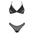 Obsessive Latinesa - crni set grudnjaka - XL/XXL