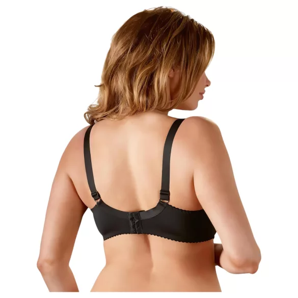 Cottelli Plus Size - Crni grudnjak za podizanje