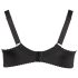 Cottelli Plus Size - Crni grudnjak za podizanje - 95D