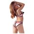 Cottelli - Set koji podiže grudi sa prugama - 85B/L