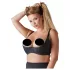 Cottelli Plus Size - podupirač za grudi sa žicom (crno) - 95D