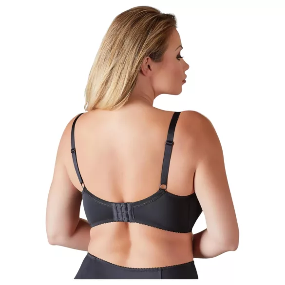 Cottelli Plus Size - podupirač za grudi sa žicom (crno) - 95D