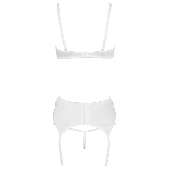 Cottelli - beleži set sa čipkom i pertlama za podizanje grudi - 80B/M