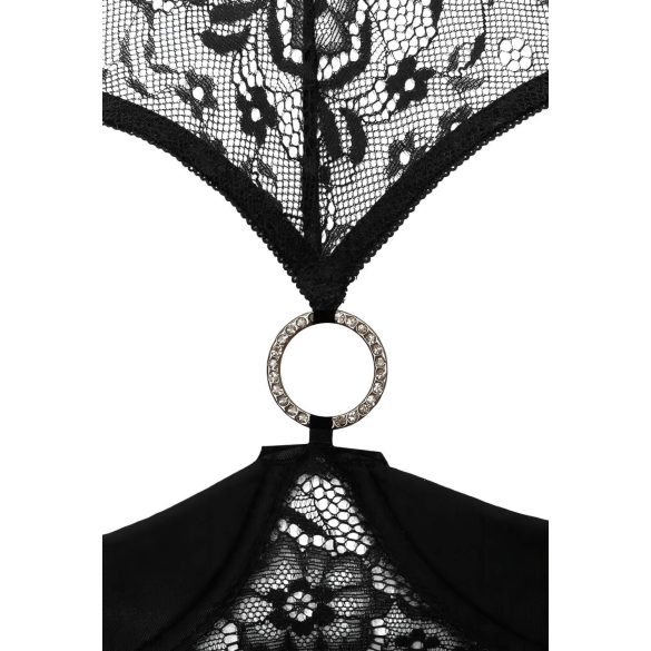 Cottelli - otkriveni grudnjak set (crni) - 80B/M