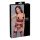 Cottelli Bondage - Crveni mat set sa čipkastim grudnjakom - XL