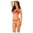 Obsessive Rubinesa - seksi crveni donji veš set - L/XL