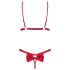 Obsessive Rubinesa - seksi crveni donji veš set - L/XL