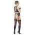 Cottelli Bondage - 4-dijelni čipkasti set veša