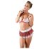 Cottelli - Seksi kostim za školarku - set grudnjaka - M