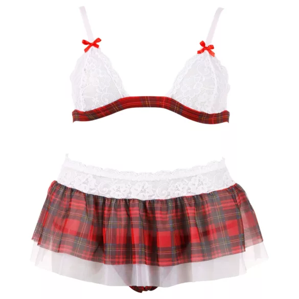 Cottelli - Seksi kostim za školarku - set grudnjaka - M