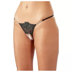 Cottelli - svetlucavi cvet - otvorena tanga - M/L