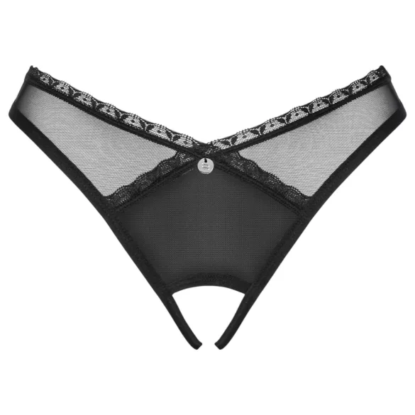 Obsessive Latinesa - otvorene tange (crne) - M/L