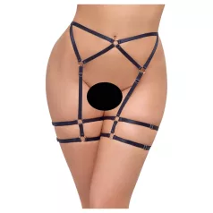 Cottelli - tanak body pojas (crni)