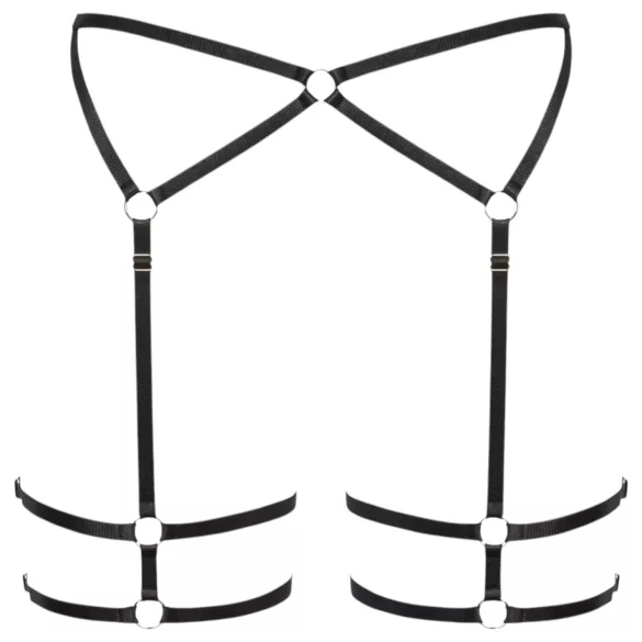 Cottelli - tanak body pojas (crni)