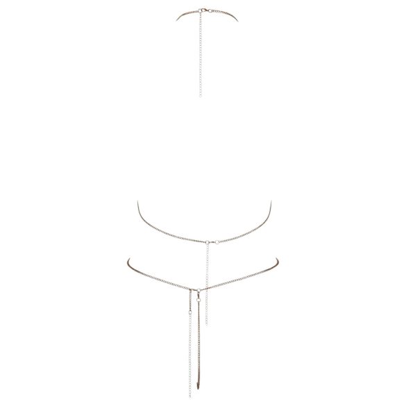 Cottelli - Lančani bikini sa štrasom (srebrni)