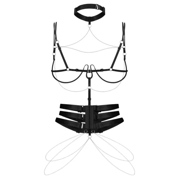Obsessive - lanac za telo (crni)