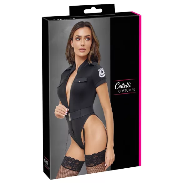 Cottelli - kostim policajke (crni) - M