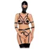 Bad Kitty - set crnog pojasa i maske