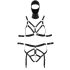 Bad Kitty - set crnog pojasa i maske