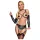 Bad Kitty - crni set za bondage telo - L