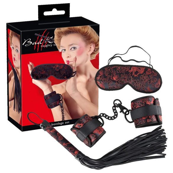 Bad Kitty - azijski set (crveno-crno)