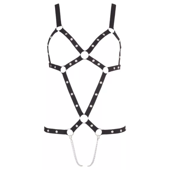 Bad Kitty - crni body sa nitnama (S-L)