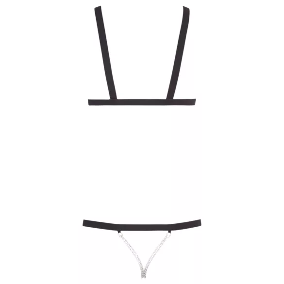 Bad Kitty - crni body sa nitnama (S-L)