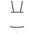 Bad Kitty - crni body sa nitnama (S-L)