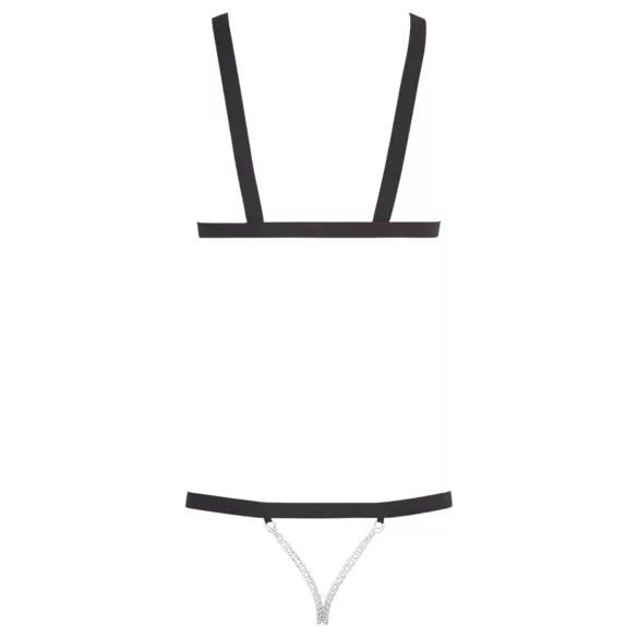Bad Kitty - crni body sa nitnama (S-L)