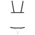 Bad Kitty - crni body sa nitnama (S-L)