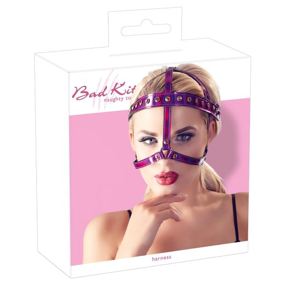 Bad Kitty - Štrasni povodac (roze)