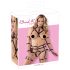 Bad Kitty - set za vezivanje sa grudnjakom (crno) - L/XL