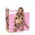 Bad Kitty - set za vezivanje sa grudnjakom (crno) - L/XL