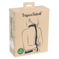 Vegan Fetish - set za vezivanje ruku iza (crno)