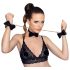 Bad Kitty - vezivni set u torbi - 7 delova (crno-zlatni)