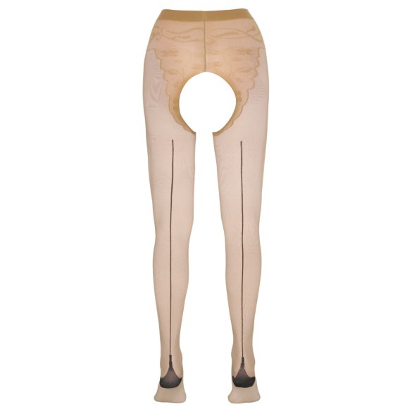 Cottelli - Prugaste seksi čarape (natur) - 2