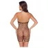 Cottelli - mrežasti otvoreni body (crna) - S-L