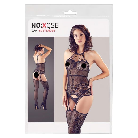 NO:XQSE - Set brushaltera i tange sa bretelama - crna (S-L)