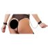 Cottelli Bondage - Otvoreni body sa lancima (crni)