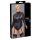 Cottelli Bondage Plus Size - body sa čipkastim rukavima (crna) - 2XL