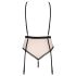 Opsesiv Lilines - roze bodi s halterima - L/XL