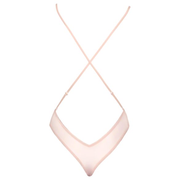 Poljubljiva čipkasta bodi (pink)