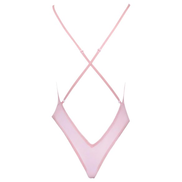 Kissable - ružičasti vez na bodiju (ružičasti)