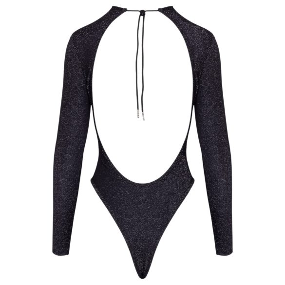 Cottelli - sjajni bodi sa otvorenim leđima (crni)