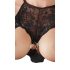 Abierta Fina - smela blistavost - mini haljina (crna) - XL
