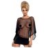 Obsessive Punker - providna mini haljina i tanga (crna) - L/XL