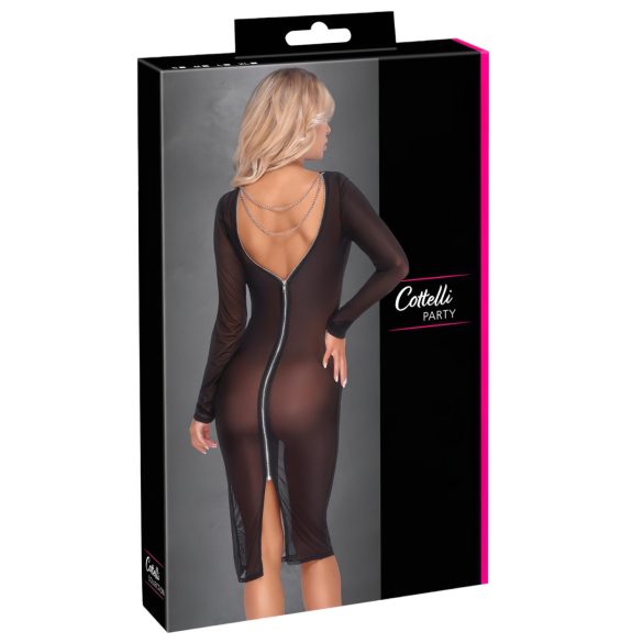 Cottelli Party - Providna haljina sa rajsferšlusom (crna)