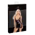 Noir - mini haljina s prozirnim stranicama (crna) - M