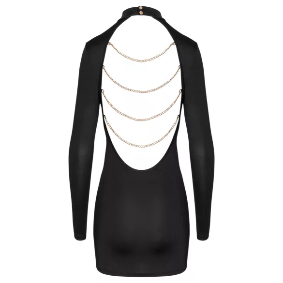 Cottelli - mini haljina sa otvorenim leđima i lancem (crna)