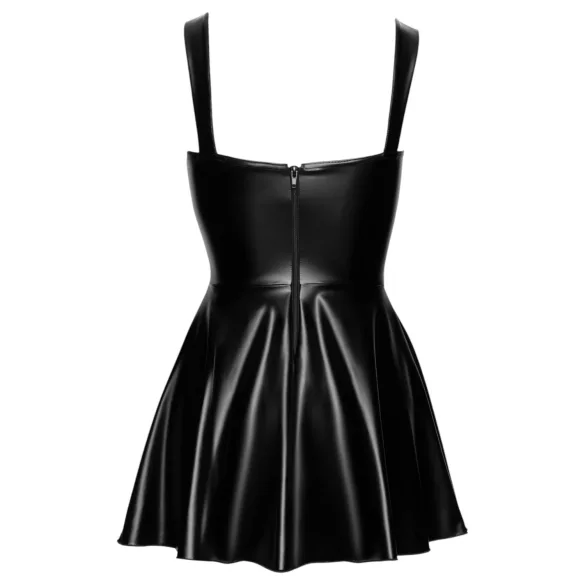 Noir - mini haljina sa vezicama napred (crna)